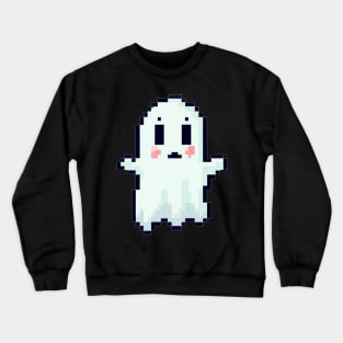 pixel ghost Crewneck Sweatshirt